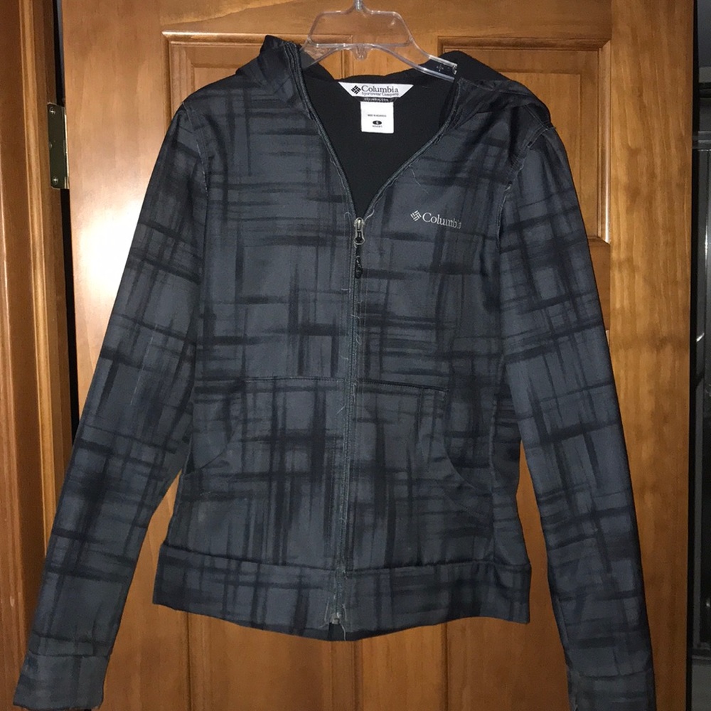 Women's Columbia Hooded Windbreaker/Rain Coat